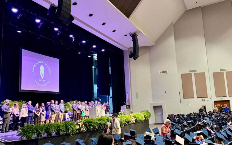 Церемония вручения дипломов